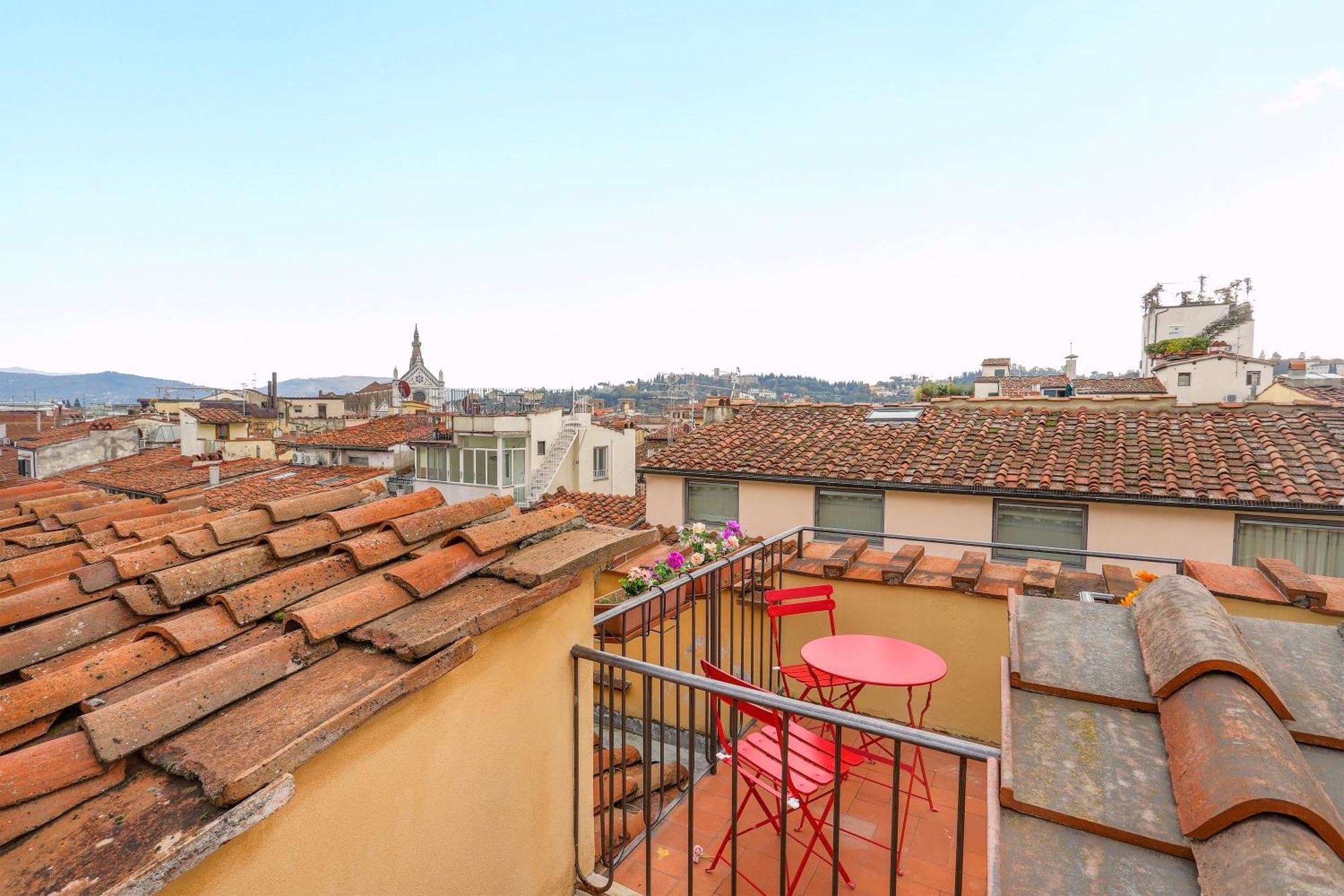 Palazzo Borghese With Panoramic Terrace Apartment